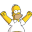 Homer Simpson 04 Happy Icon 32x32 png